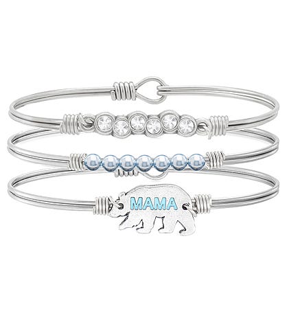 Mama Bear Stack In Blue